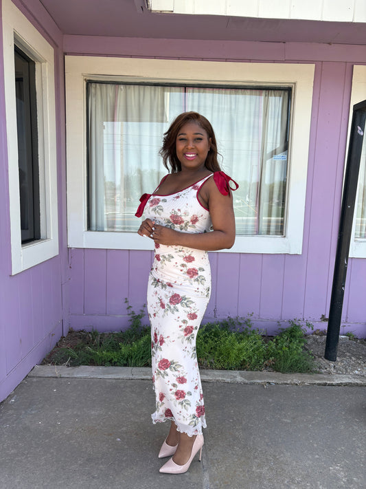 Florida Rose Water – Floral Bodycon Dress